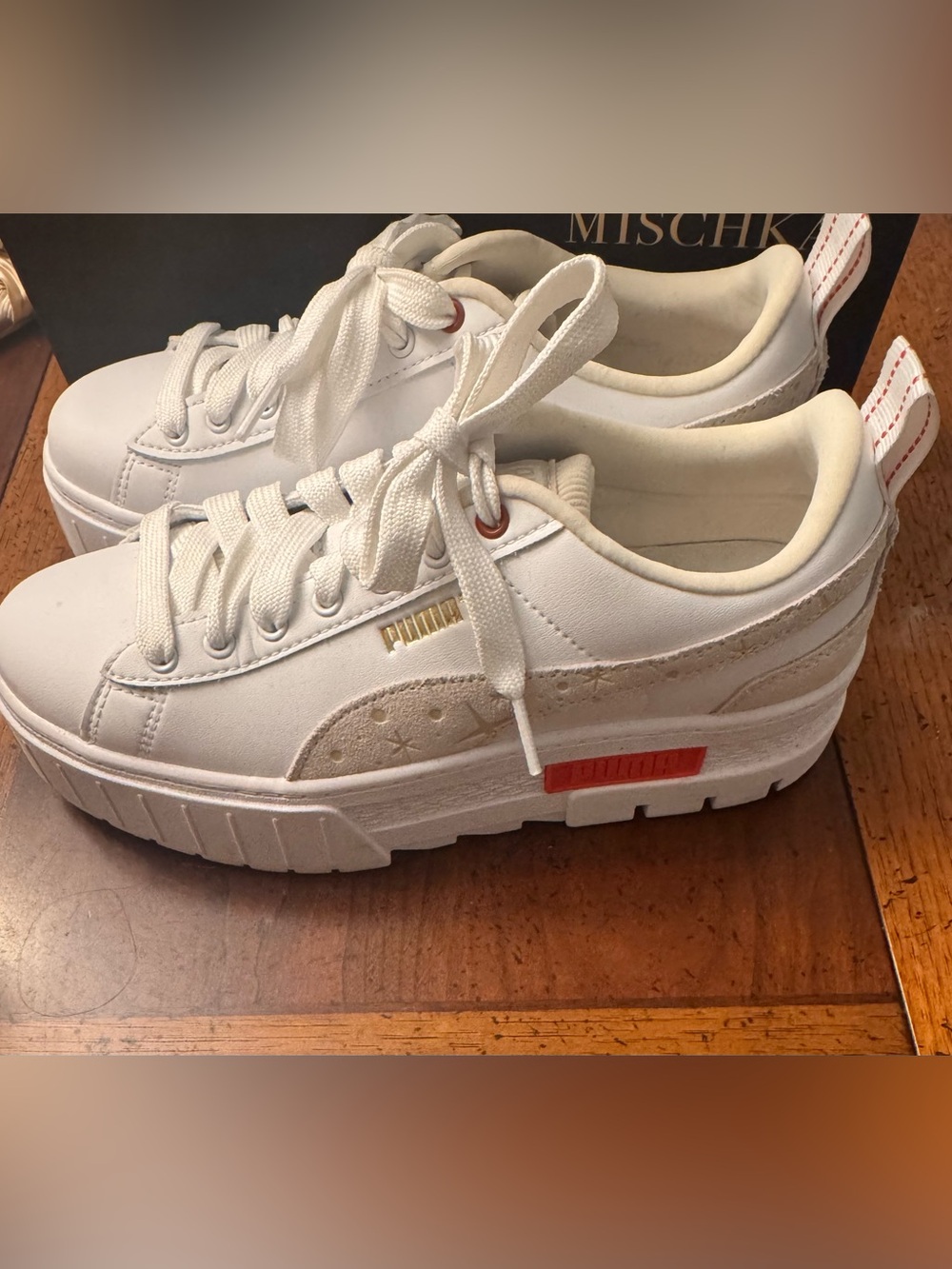 💛HOST PICK 💛 Puma Mayze Lucky Charm Platform Sneakers - size 6.5